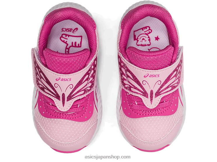 コンテント 7 幼児サイズ L20V4511Asics 綿菓子/白