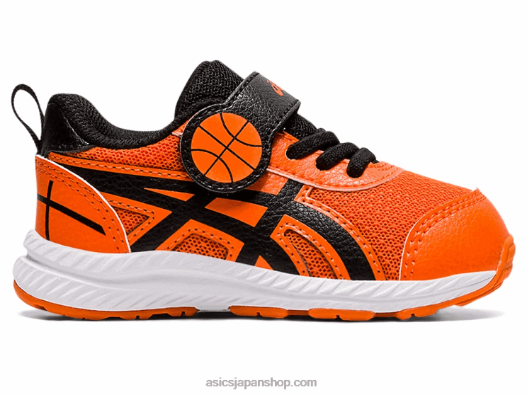 コンテント 7 幼児サイズ L20V4521Asics ハバネロ/ブラック