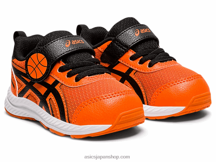 コンテント 7 幼児サイズ L20V4521Asics ハバネロ/ブラック