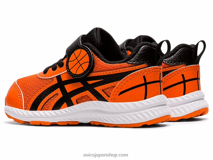 コンテント 7 幼児サイズ L20V4521Asics ハバネロ/ブラック