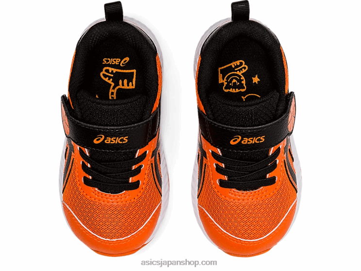 コンテント 7 幼児サイズ L20V4521Asics ハバネロ/ブラック