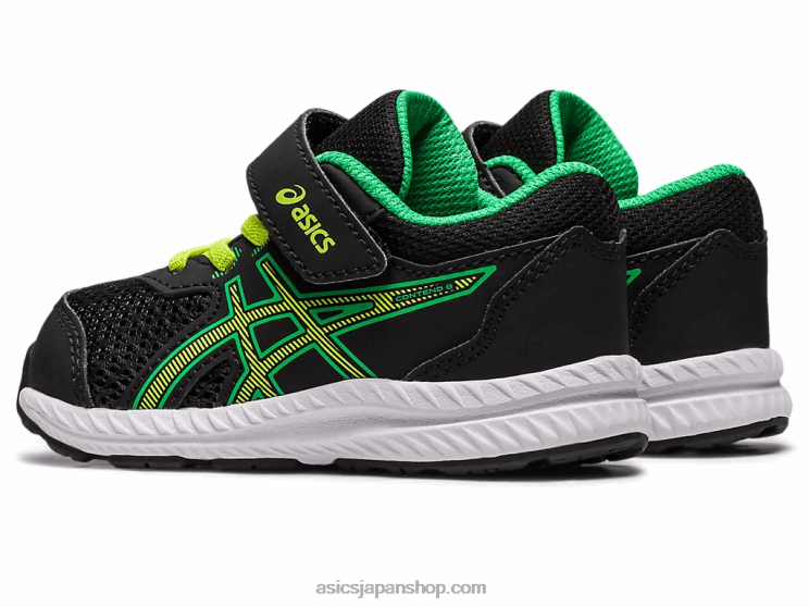 コンテント 8 幼児サイズ L20V4316Asics ブラック/ライムの皮