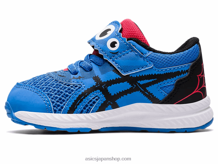8 幼児サイズの校庭を争う L20V4407Asics ブルーコースト/ブラック