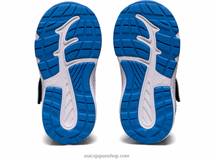 8 幼児サイズの校庭を争う L20V4407Asics ブルーコースト/ブラック