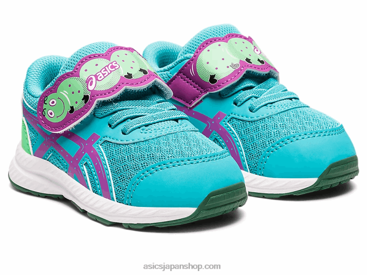 8 幼児サイズの校庭を争う L20V4411Asics シーグラス/蘭
