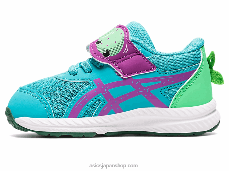 8 幼児サイズの校庭を争う L20V4411Asics シーグラス/蘭