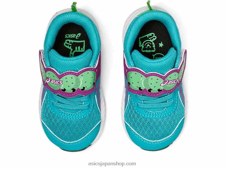 8 幼児サイズの校庭を争う L20V4411Asics シーグラス/蘭