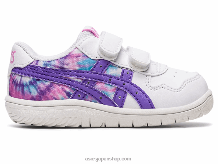 日本の幼児サイズ L20V4325Asics ホワイト/アメジスト