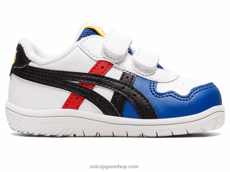 日本の幼児サイズ L20V4428Asics 白黒