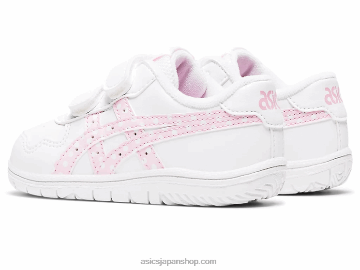 日本の幼児サイズ L20V4448Asics 白/綿菓子