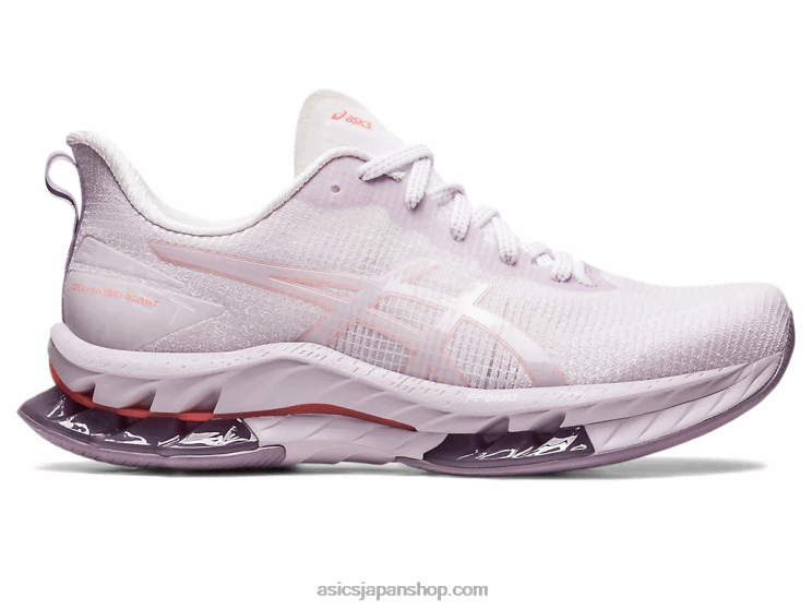 ゲルキンセイブラストle2 L20V2440Asics ホワイト/パパイヤ