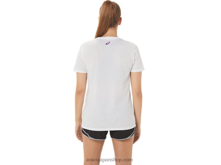 1977 年以降の女性用 GSG アドベンチャー クルー L20V1044Asics 鮮やかな白