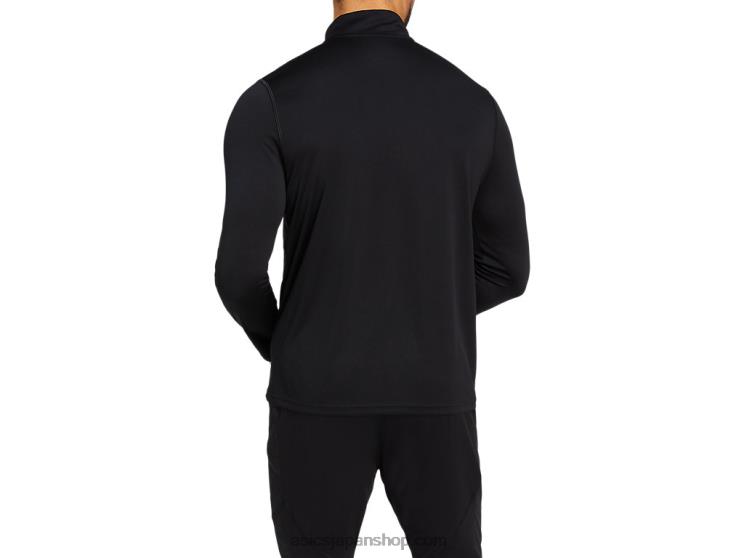 メンズコア1/4ジップ L20V2039Asics パフォーマンスブラック