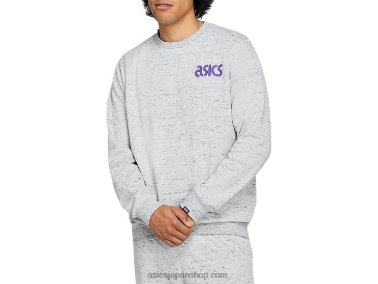 GPX クルーのフィート L20V325Asics ピエモンテグレーヘザー