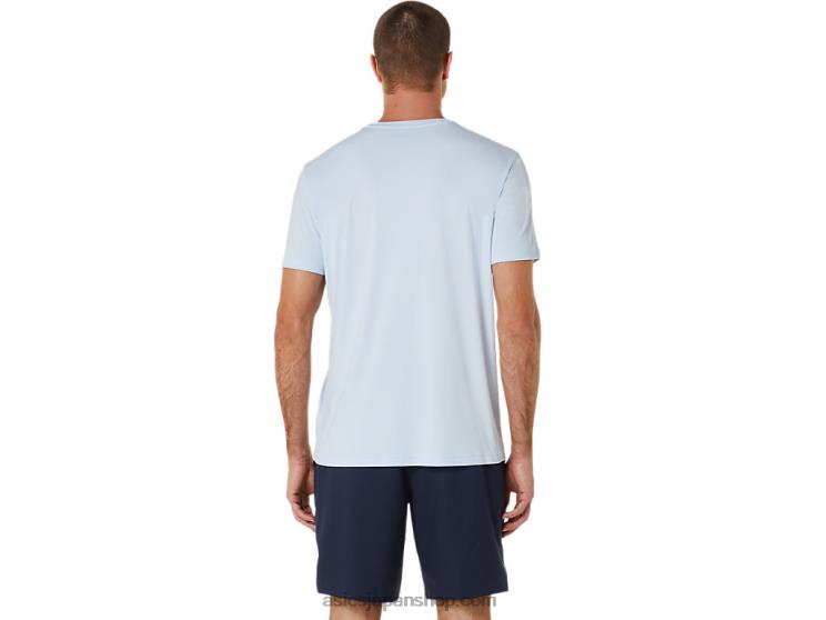 メンズコートGSグラフィックTシャツ L20V474Asics 柔らかい空