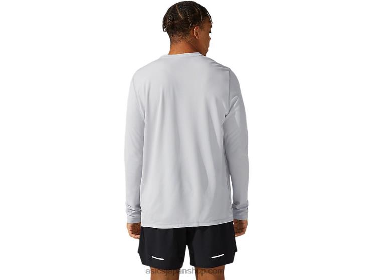 メンズ レディセット II ロングスリーブ L20V1095Asics ミッドグレー