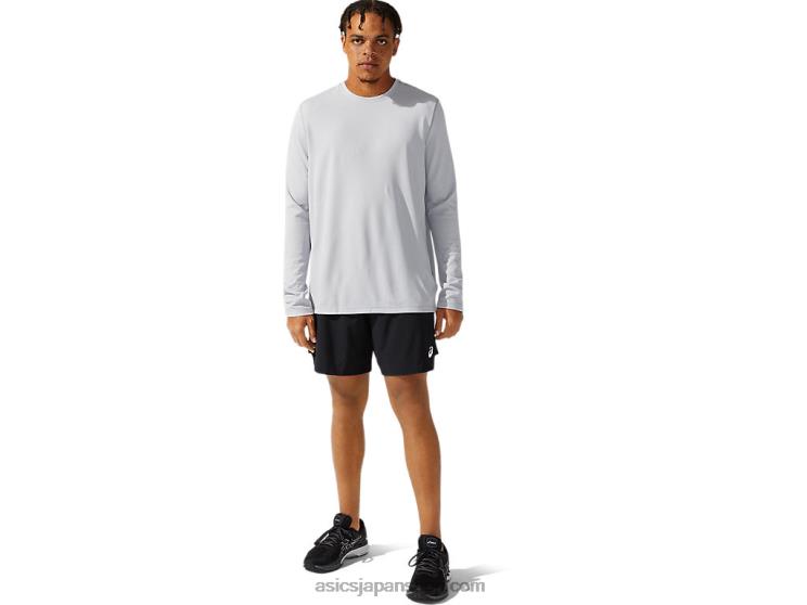 メンズ レディセット II ロングスリーブ L20V1095Asics ミッドグレー