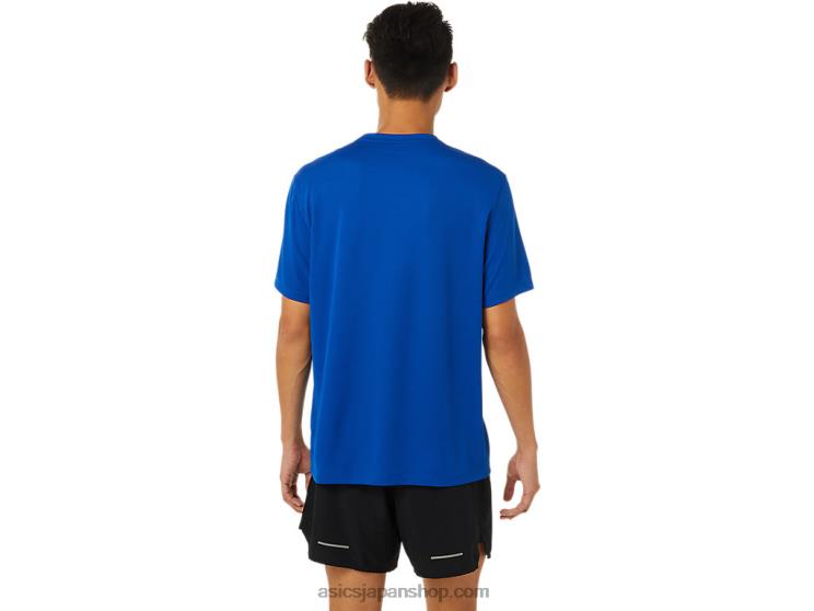 メンズ ボス レディセット ショートスリーブ II L20V1698Asics 青