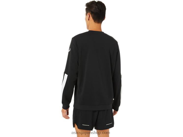 メンズボスクルー L20V1702Asics パフォーマンスブラック