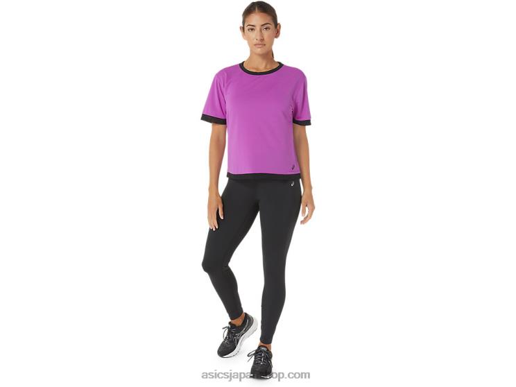女性のケイトメッシュ半袖 L20V2748Asics 蘭