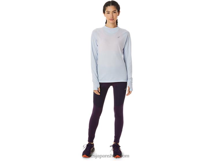女性のウィンターラン長袖トップ L20V2798Asics 柔らかい空