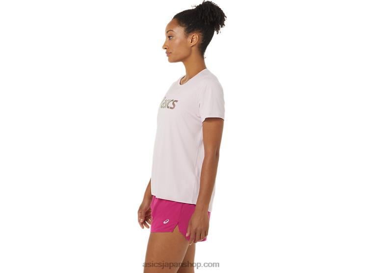 女性のサクラトップ L20V3450Asics かろうじて上がった