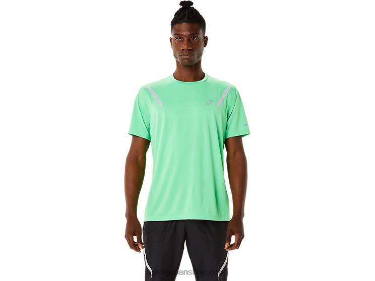 メンズ ライトショー 半袖トップ L20V859Asics 新しい葉