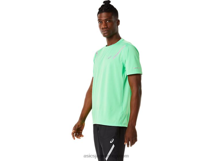 メンズ ライトショー 半袖トップ L20V859Asics 新しい葉