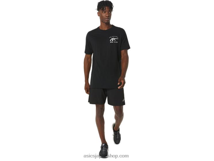 オークルミナススモールロゴSS Tシャツ L20V800Asics パフォーマンスブラック