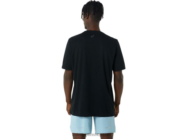 ハロウィンバット SS Tシャツ L20V861Asics パフォーマンスブラック