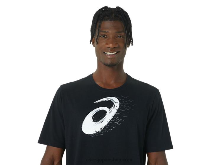 ハロウィンバット SS Tシャツ L20V861Asics パフォーマンスブラック