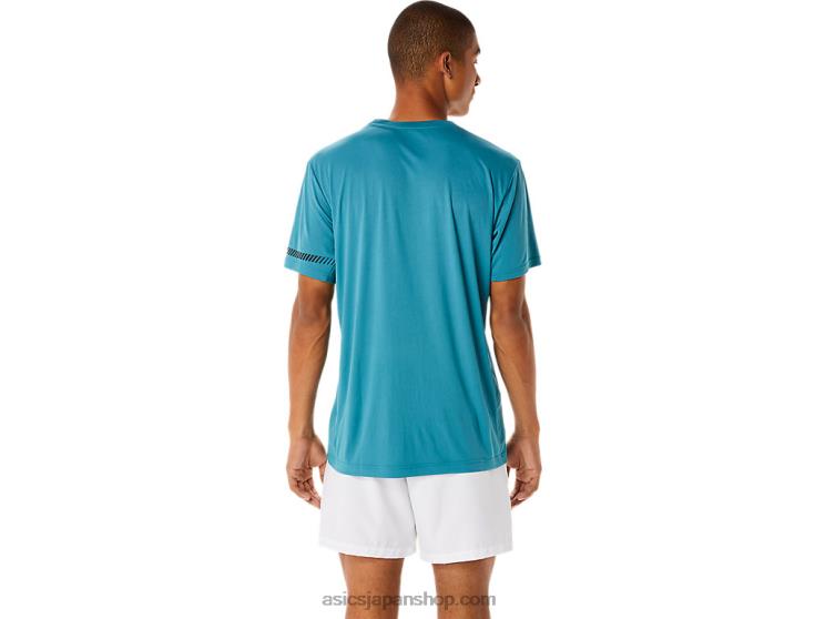 メンズ半袖Tシャツ L20V1138Asics 霧の松