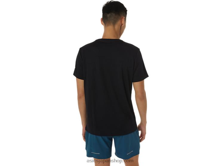 シューズグラフィック半袖Tシャツ L20V1380Asics パフォーマンスブラック