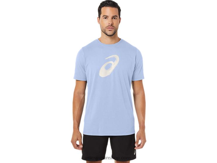 ペイントブラシ半袖Tシャツ L20V161Asics 柔らかい空