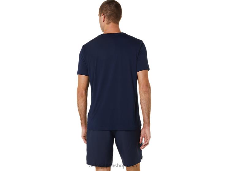 メンズコートシューズグラフィックTシャツ L20V520Asics 夜中