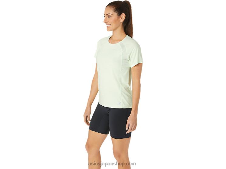 レディース c110 半袖 pr lyte トップ L20V2173Asics ささやきグリーン