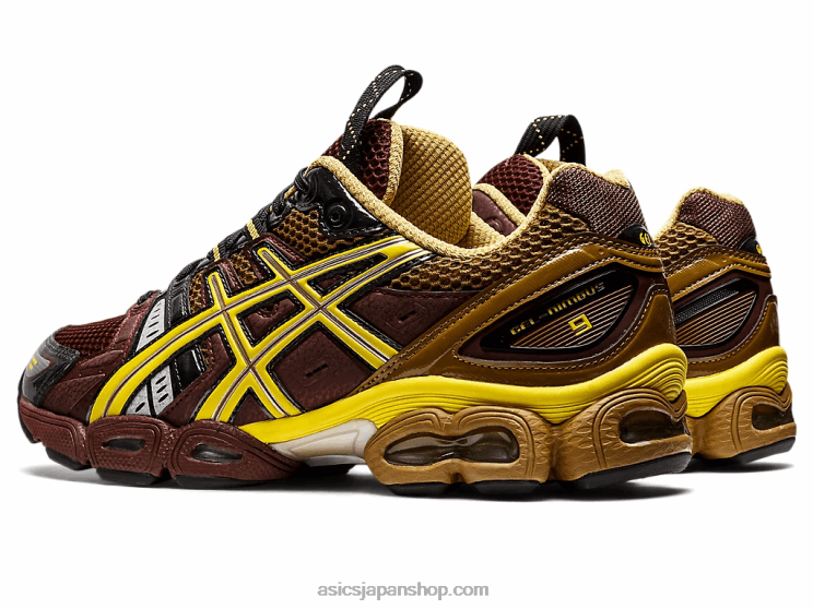 ub3-s ゲルニンバス 9 L20V1252Asics ラムレーズン/グリーンシーン