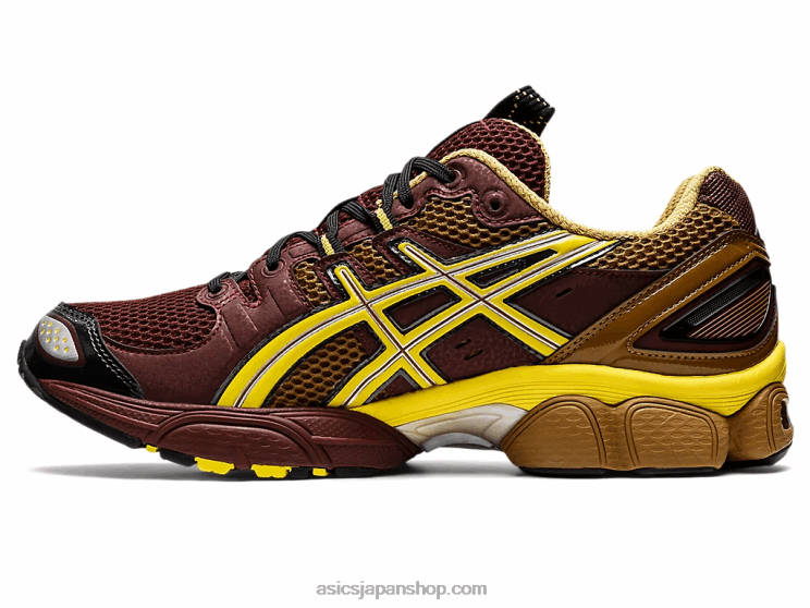 ub3-s ゲルニンバス 9 L20V1252Asics ラムレーズン/グリーンシーン