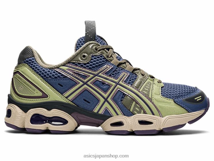 ub3-s ゲルニンバス 9 L20V3198Asics ストーンウォッシュ/糸くず