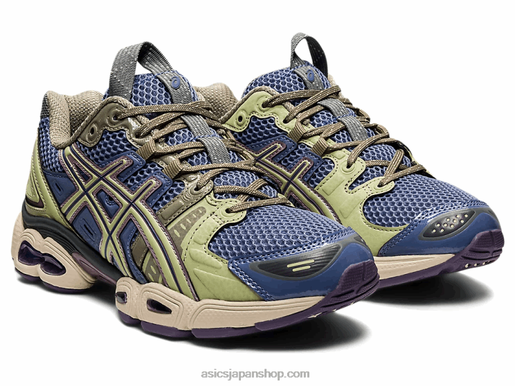 ub3-s ゲルニンバス 9 L20V3198Asics ストーンウォッシュ/糸くず