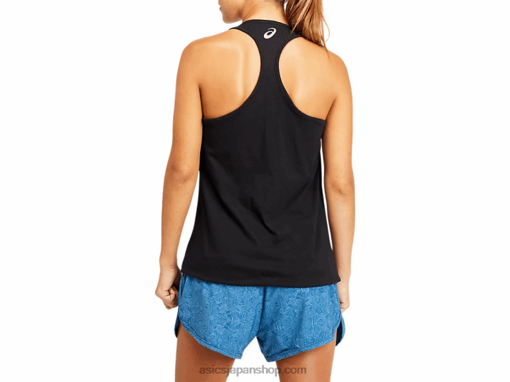 women's あなたはあなた自身のリミットタンクです L20V4115Asics パフォーマンスブラック