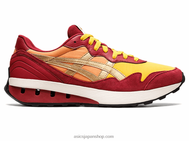 ジョガーx81 L20V1093Asics ハニー/バーガンディ