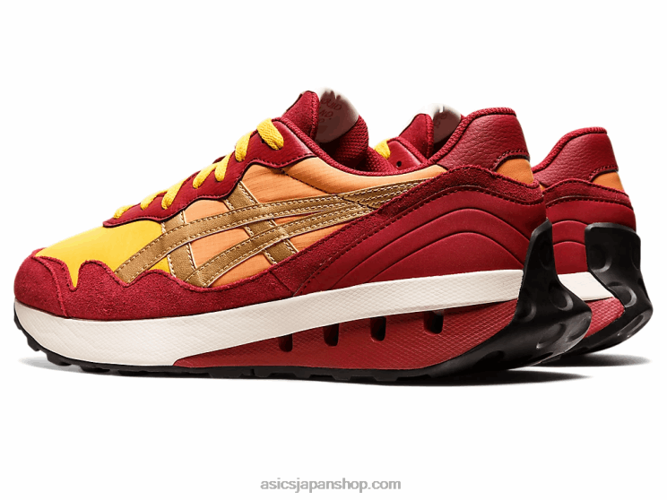 ジョガーx81 L20V1093Asics ハニー/バーガンディ