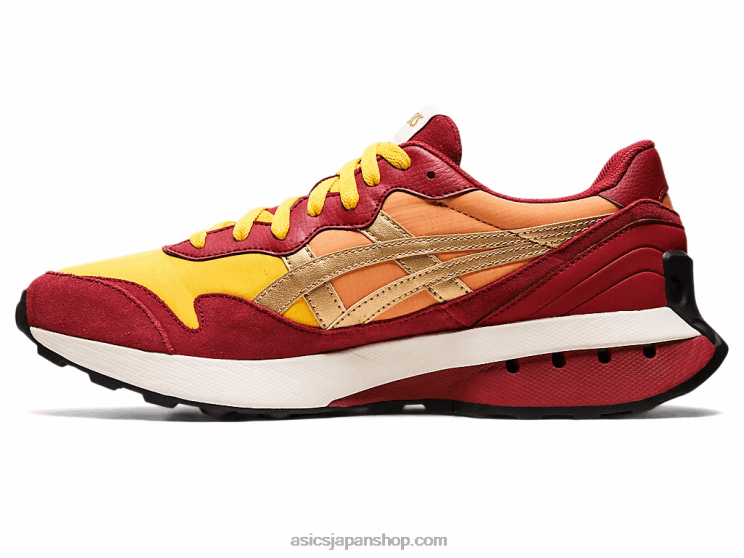 ジョガーx81 L20V1093Asics ハニー/バーガンディ