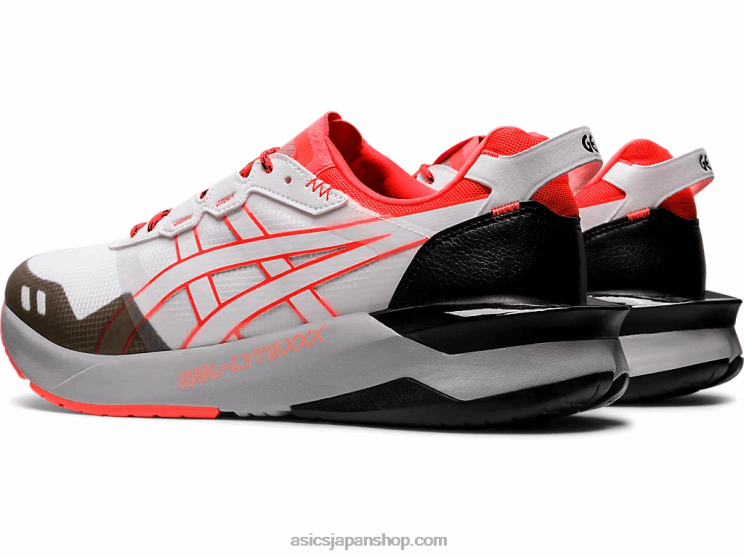 ジェルライトxxx L20V2092Asics ホワイト/フラッシュコーラル